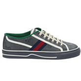 Gucci Tennis 1977 Sneakers / Trainers Gray / White / Red / Navy / Dark Blue / Green